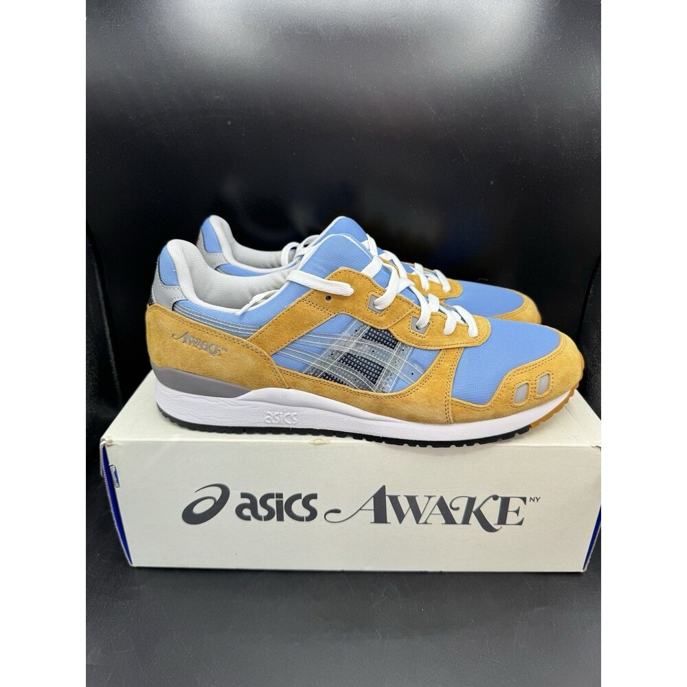 ASICS Gel Lyte III OG x Awake NY ‘Della Robbia Blue’ Men’s Size 13 1201A568-400 - Picture 7 of 16